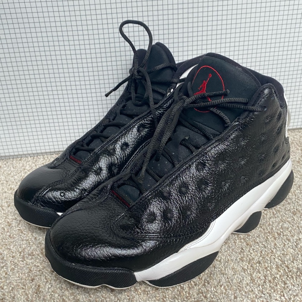 💥💥Men(9) AIR JORDAN 13 Retro black and white!